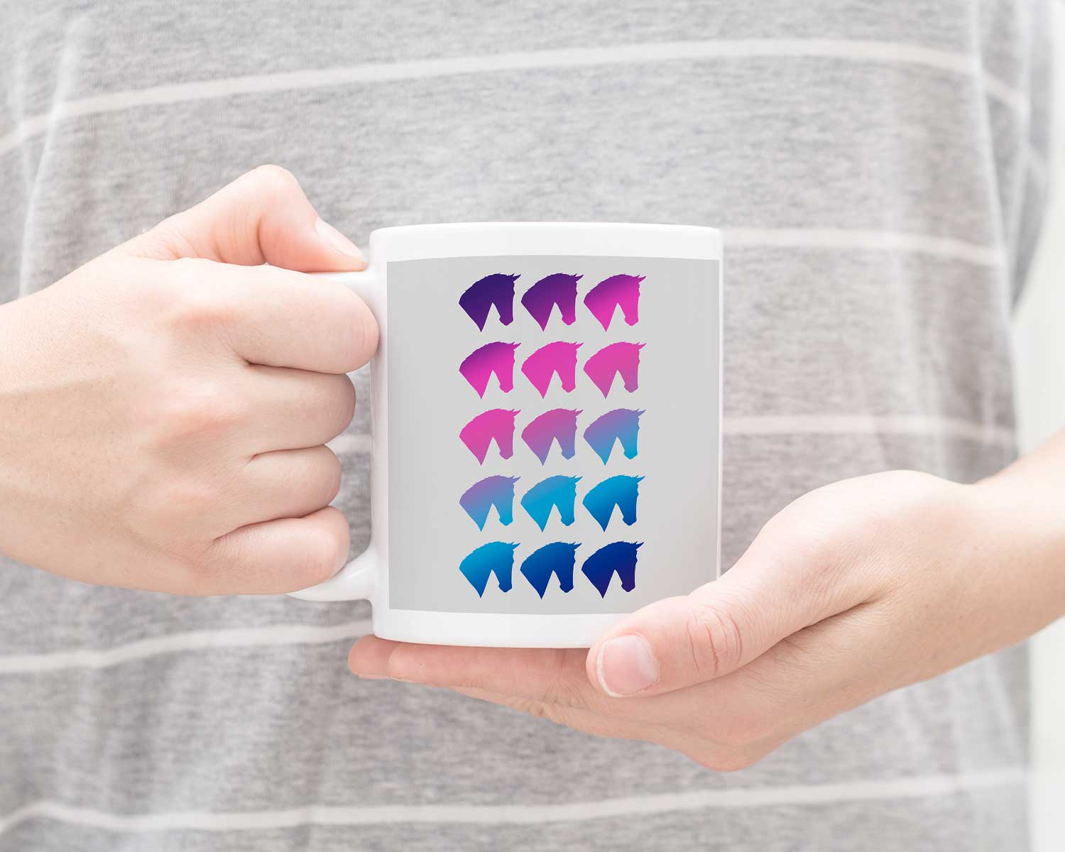 Fifteen Horses Mug
