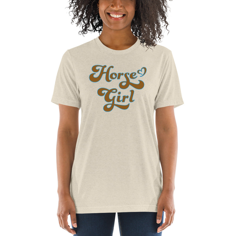 Horse Girl Tri-Blend T-Shirt