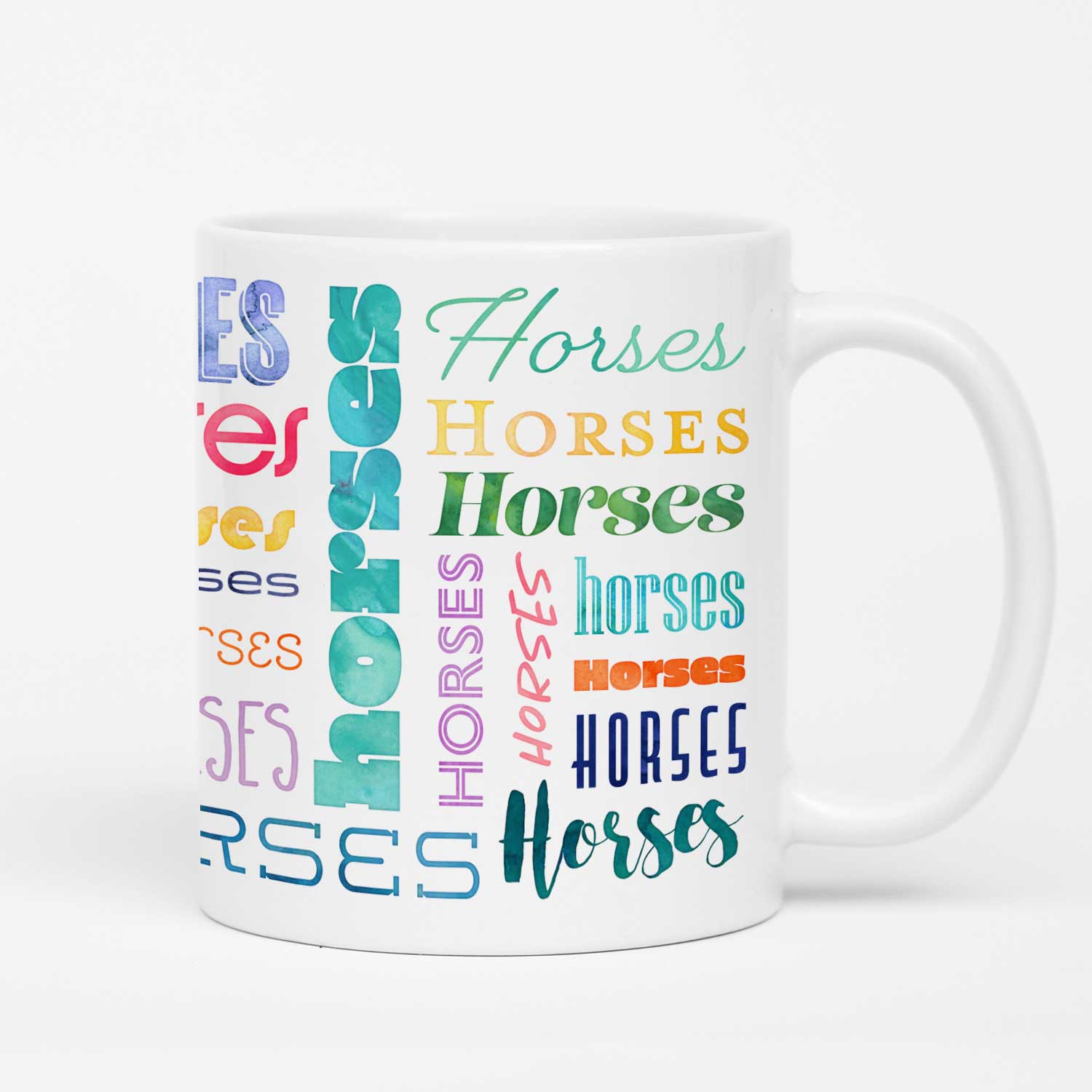 Horses Horses Horses Mug