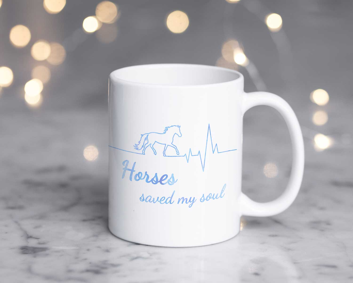 Horses Saved My Soul Mug