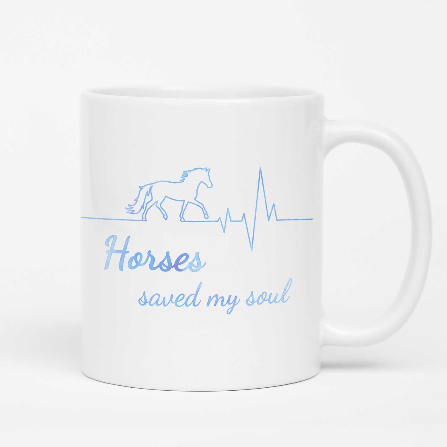 Horses Saved My Soul Mug