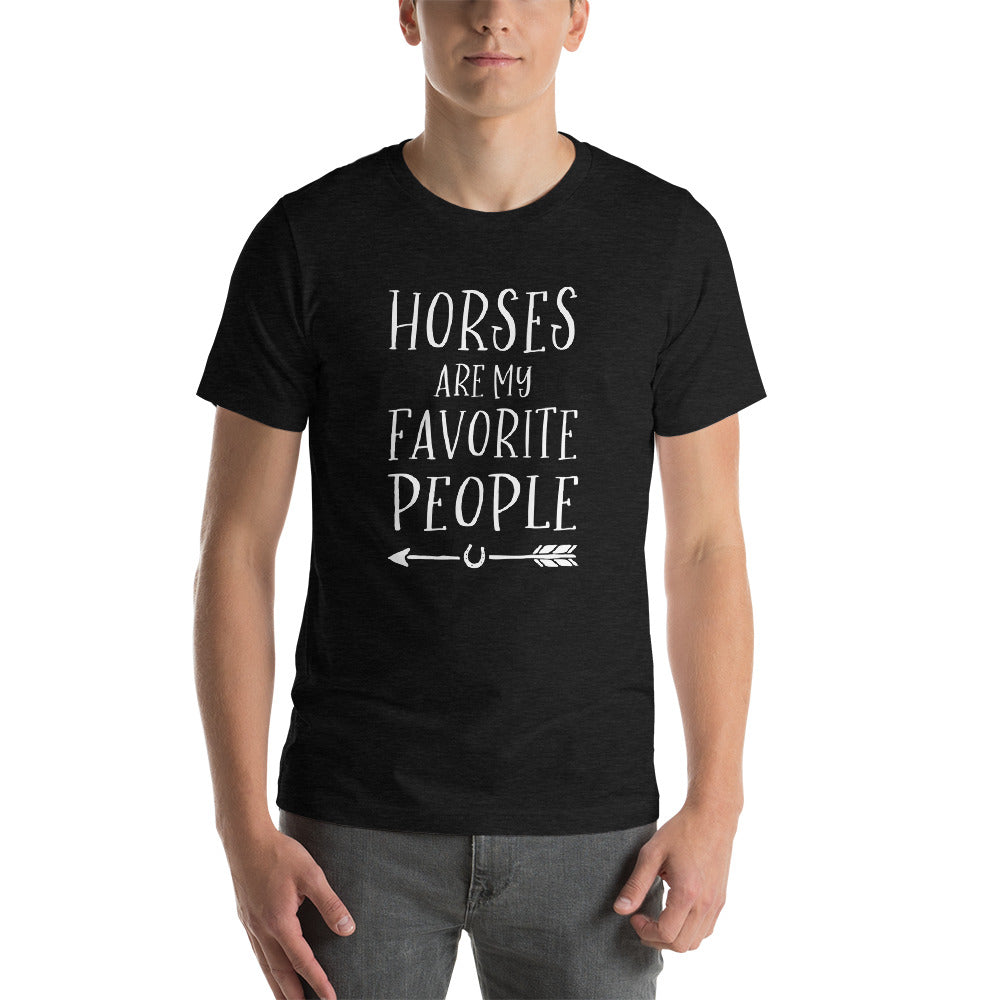 Horses Are My Favorite People T-Shirt