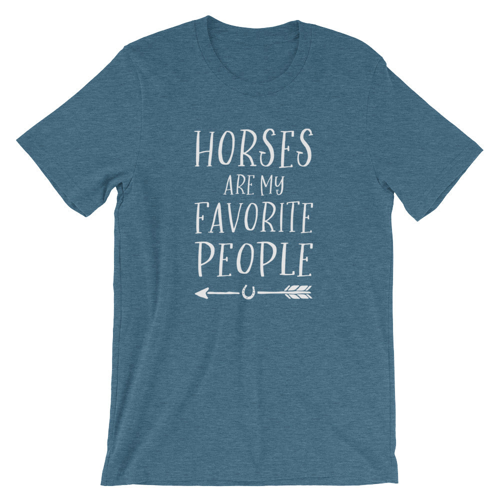 Horses Are My Favorite People T-Shirt