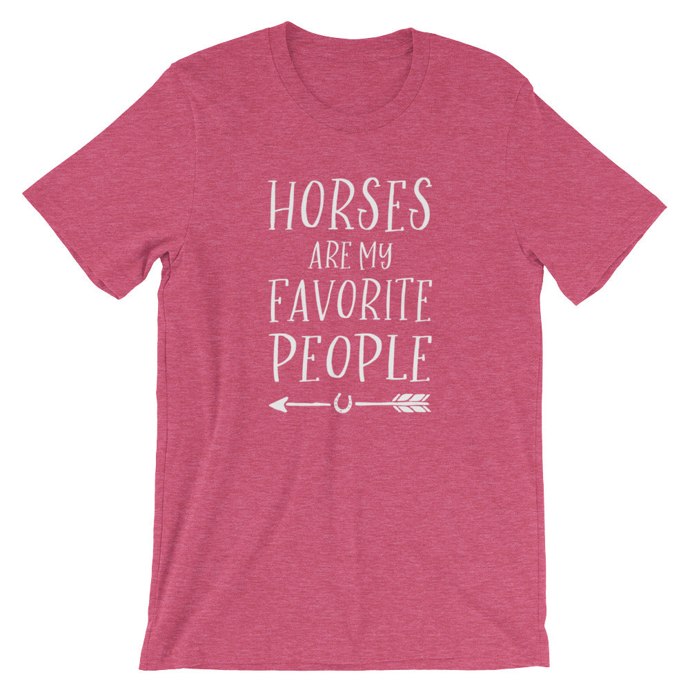 Horses Are My Favorite People T-Shirt