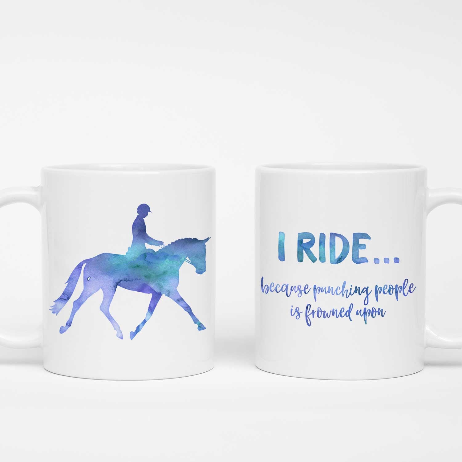 I Ride Because Mug