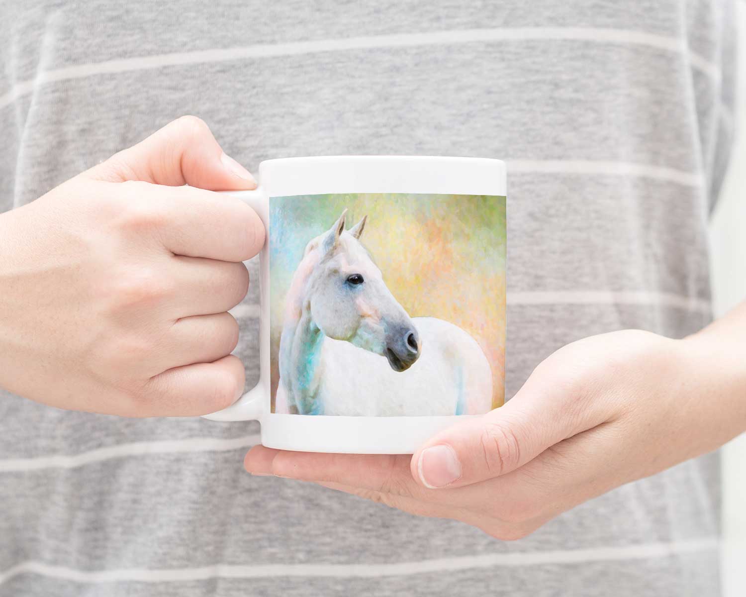 Pastel Horse Mug