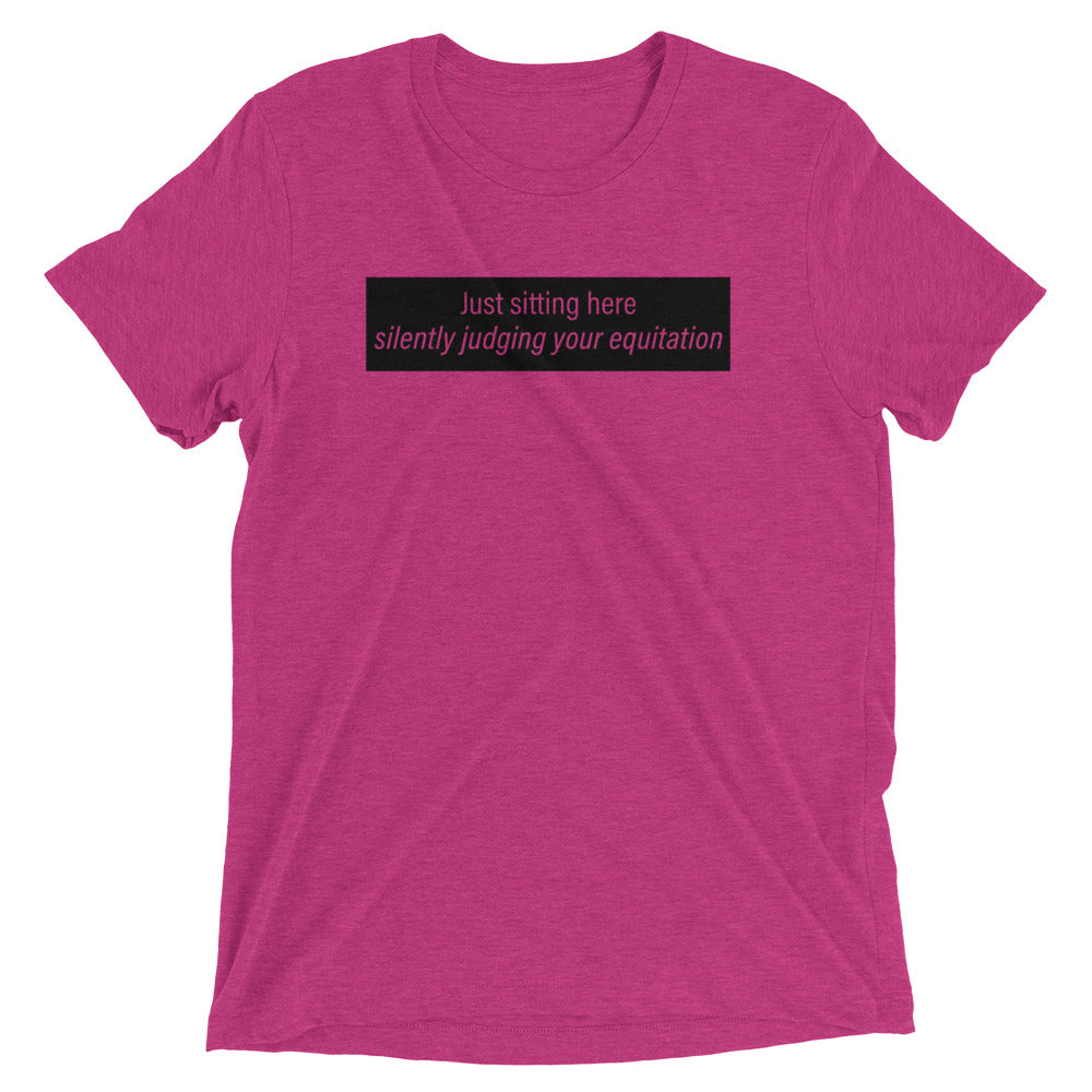 Judging Your Equitation Tri-Blend T-Shirt