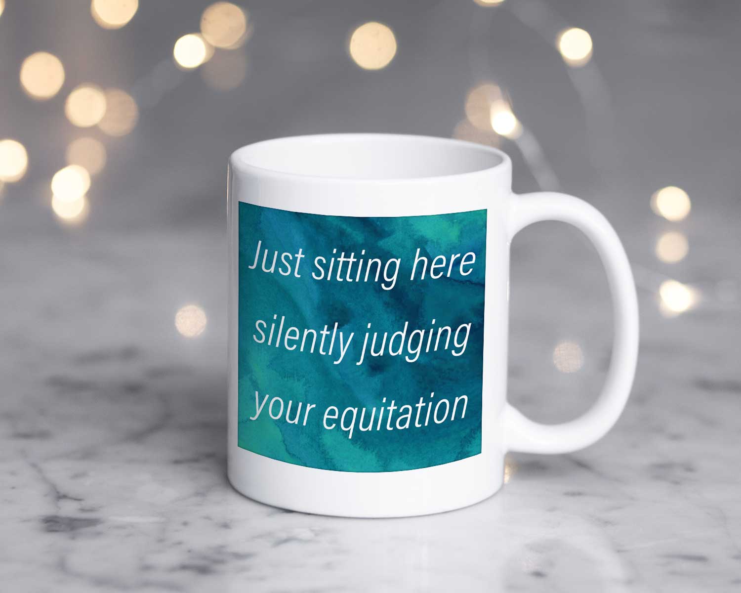 Judging Your Equitation Mug