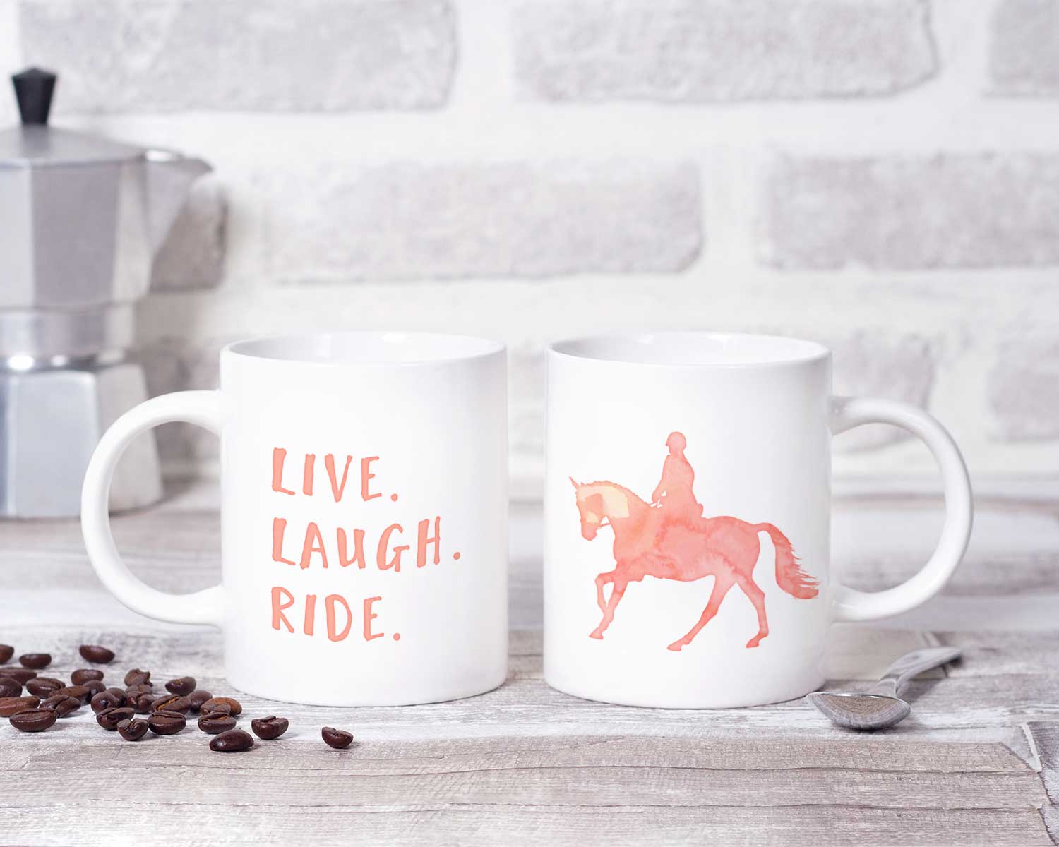 Live Laugh Ride Mug