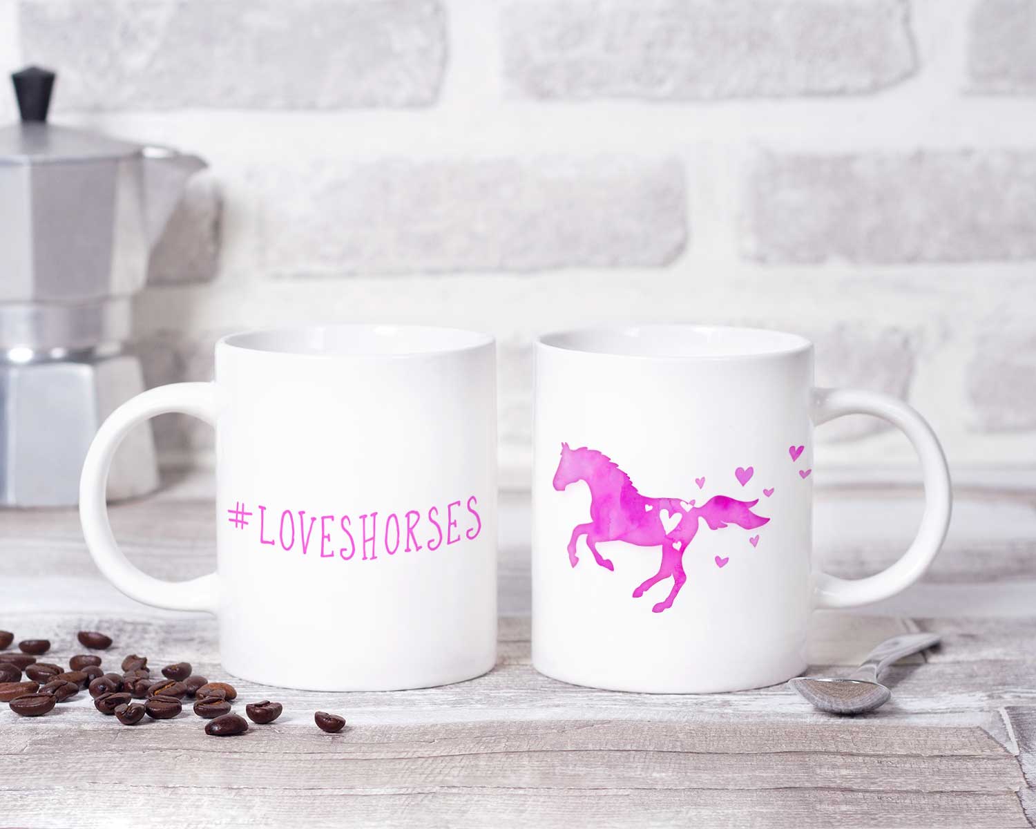 Loves Horses Mug