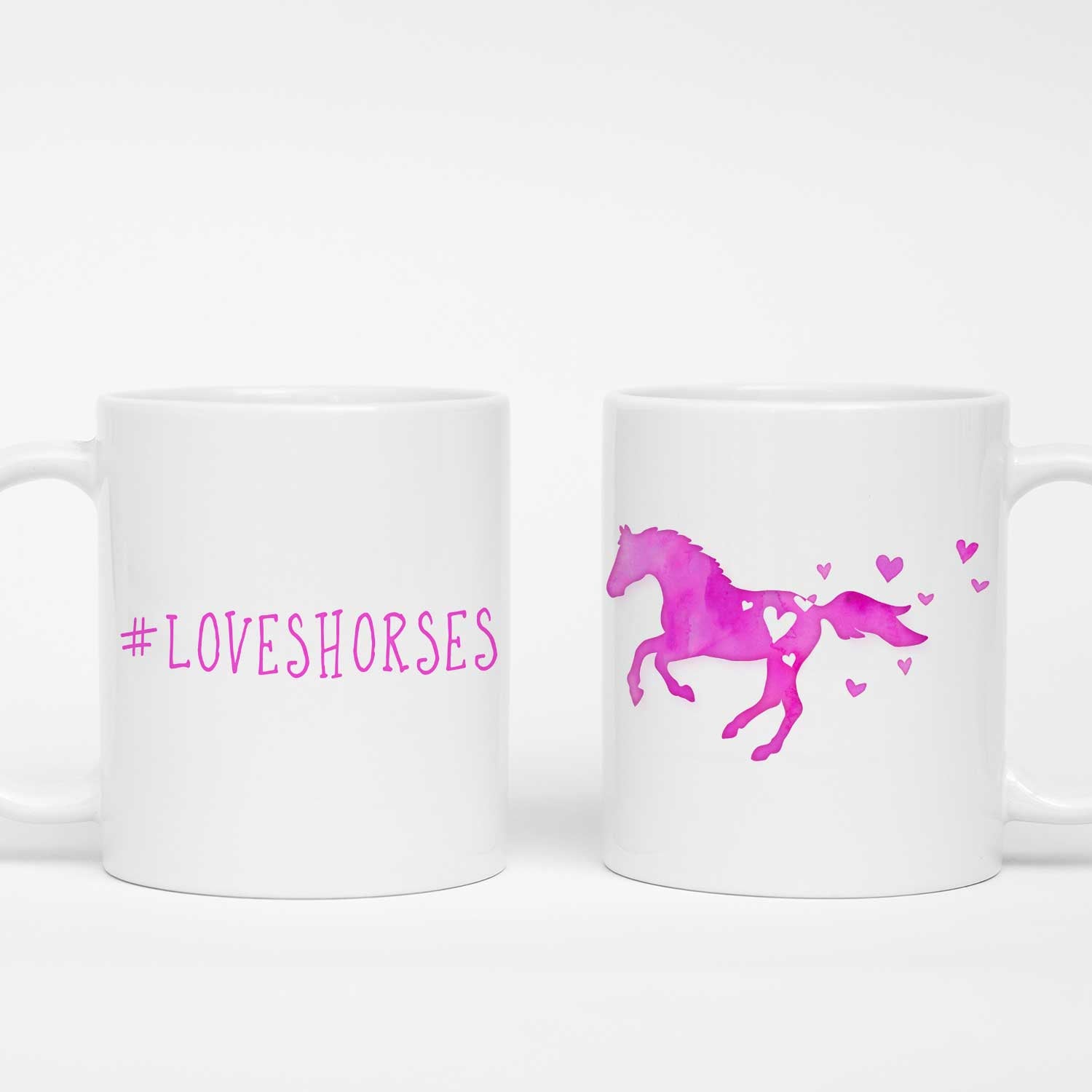 Loves Horses Mug