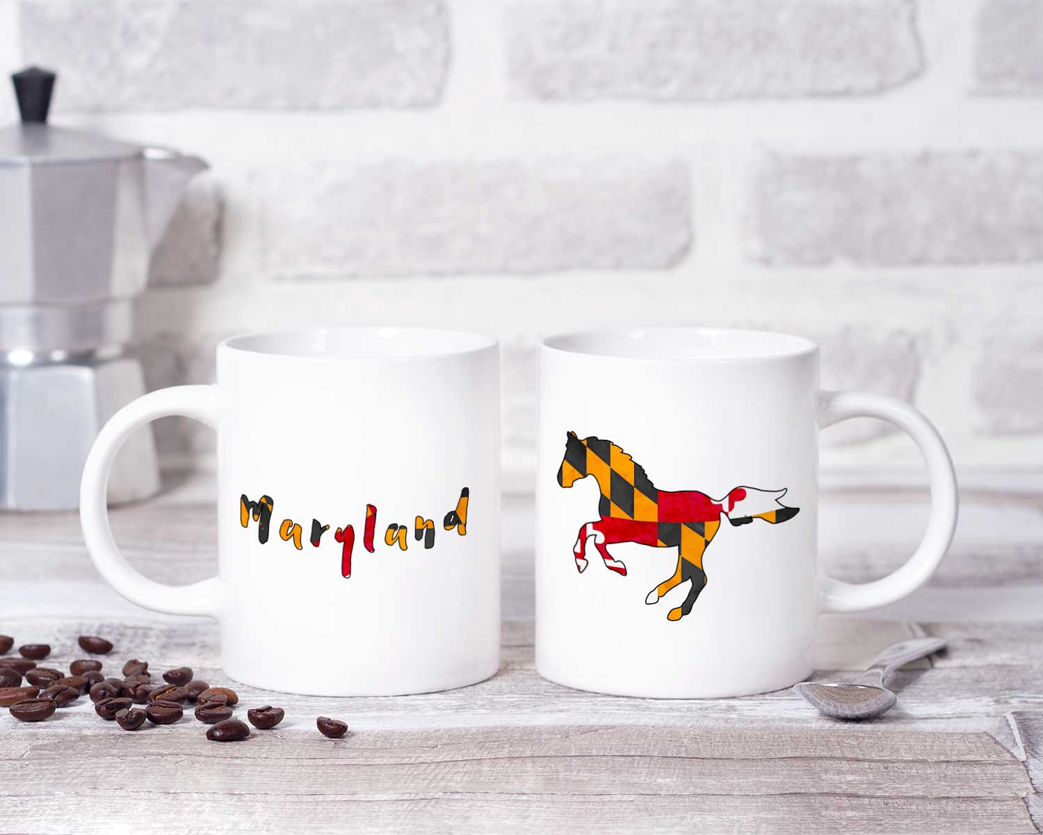 Maryland Horse Mug