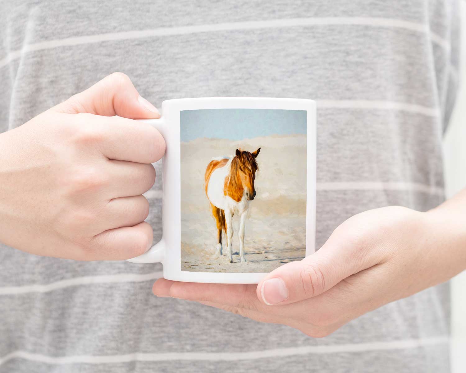 Morning Rays Wild Horse Mug