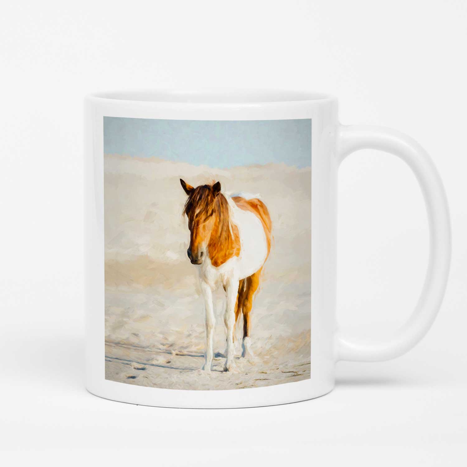 Morning Rays Wild Horse Mug