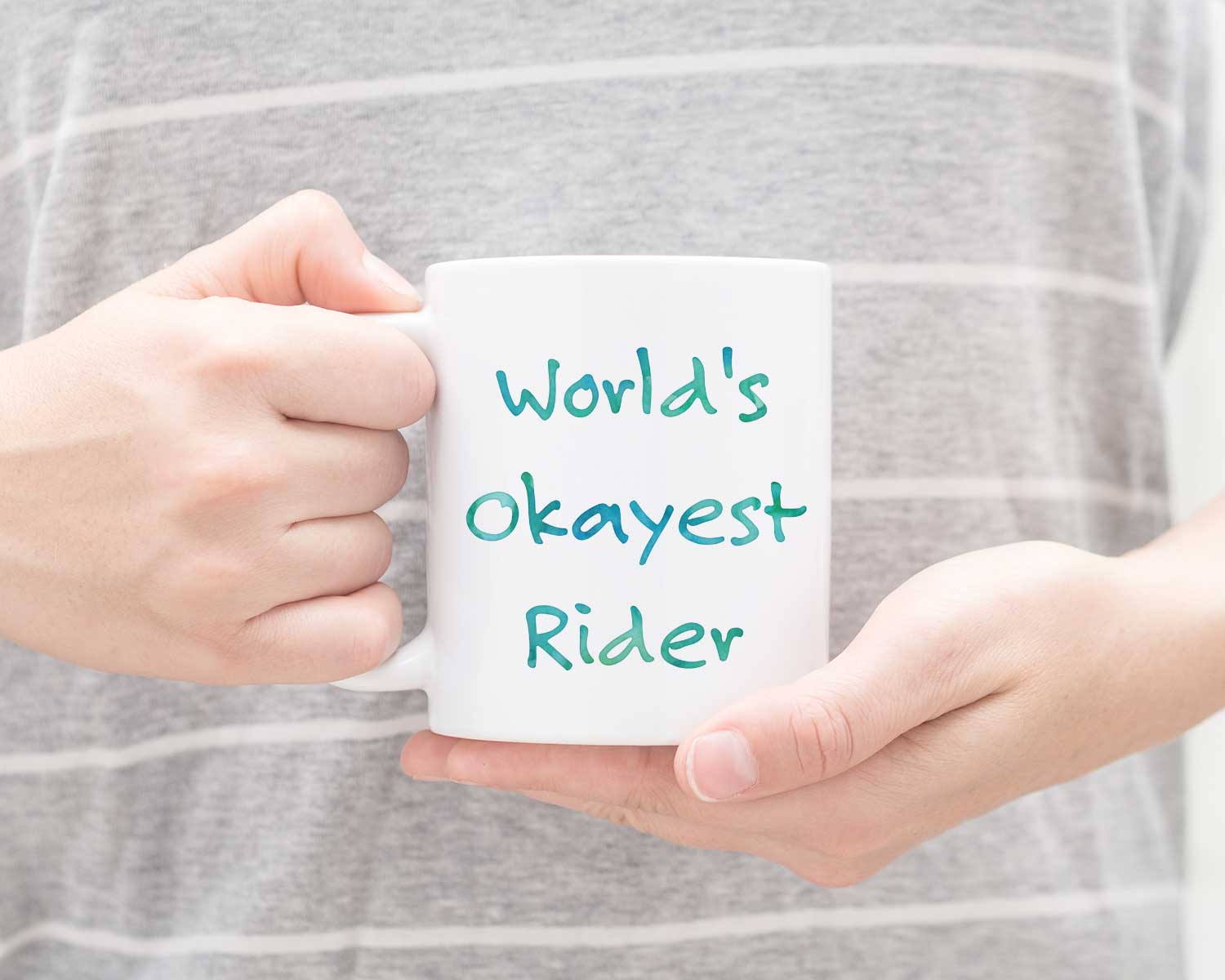 World's Okayest Rider Mug