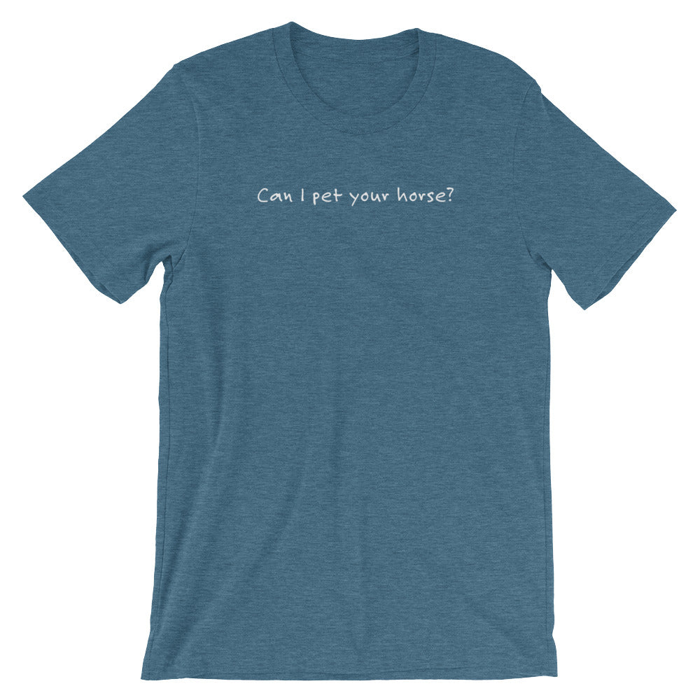 Can I Pet Your Horse? T-Shirt