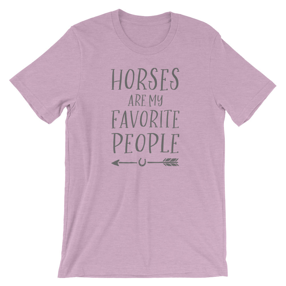 Horses Are My Favorite People T-Shirt