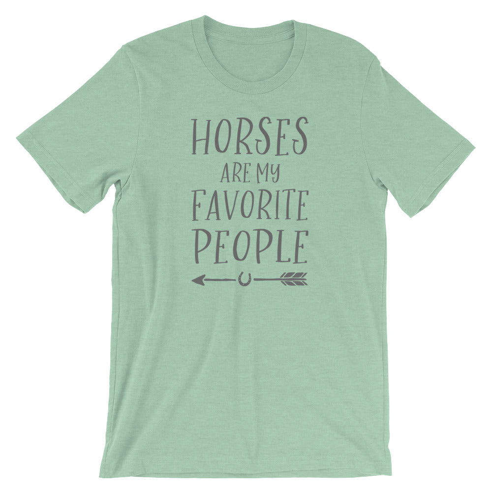 Horses Are My Favorite People T-Shirt