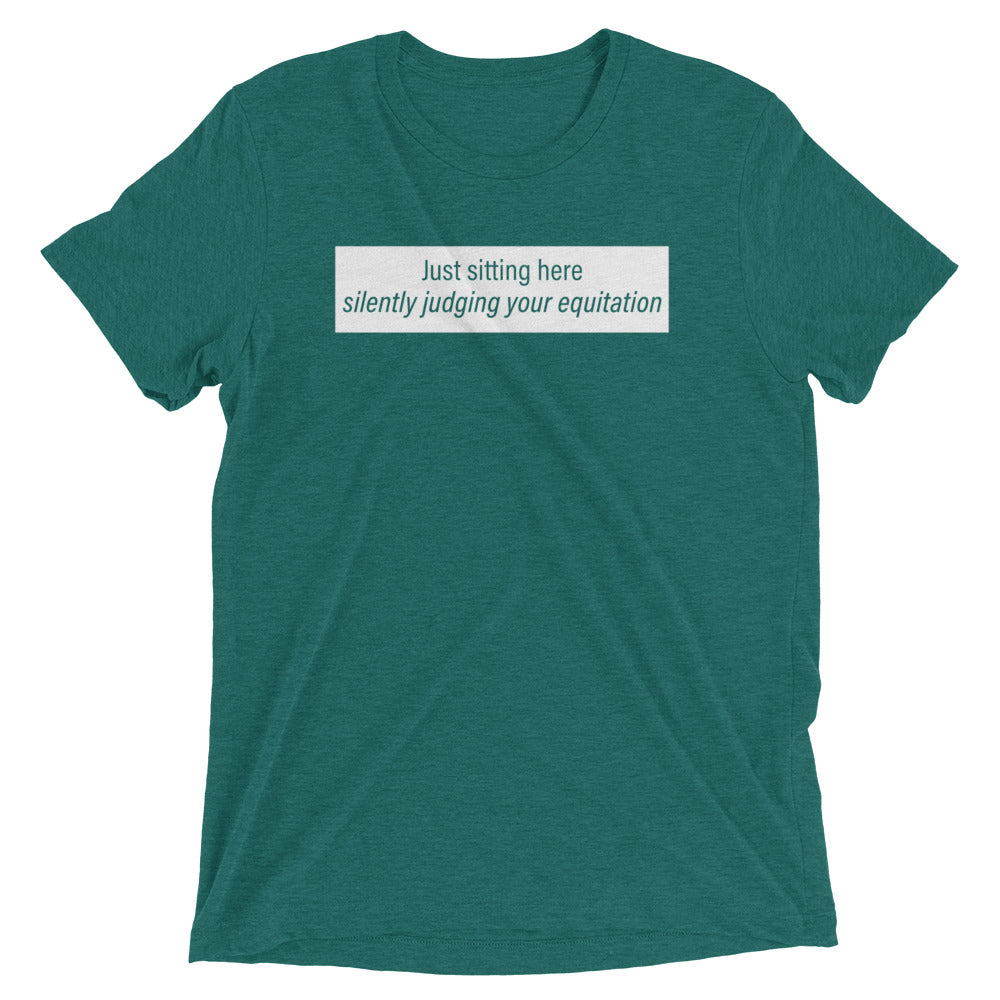 Judging Your Equitation Tri-Blend T-Shirt